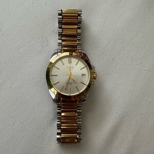 Authentic TOUS Drive Two-Tone Watch